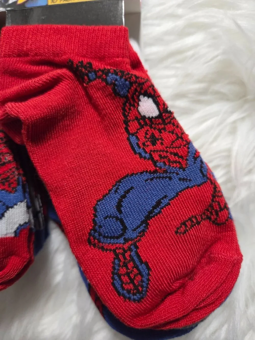 Spiderman 10 Pack of Socks